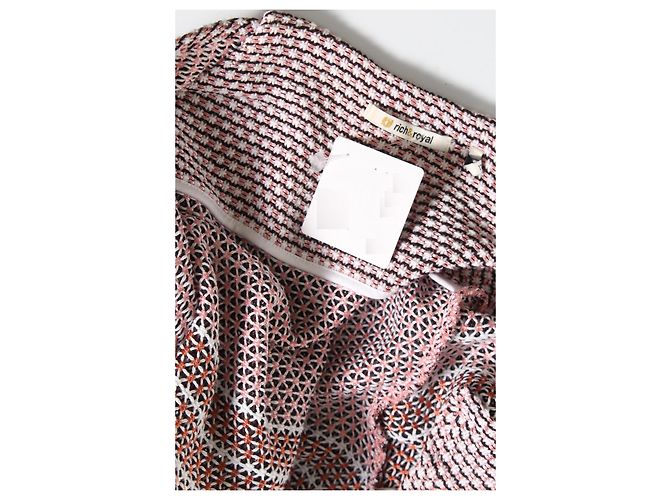 Autre Marque Rich & Royal Strickjacke aus Baumwolle Mehrfarbig XS Mehrfarben - Ansicht 3