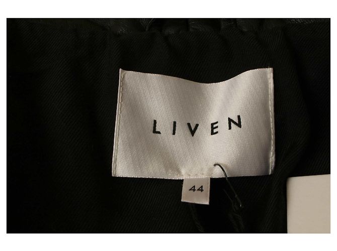 Liven Lebendige Pufferjacke Schwarz - Ansicht 4