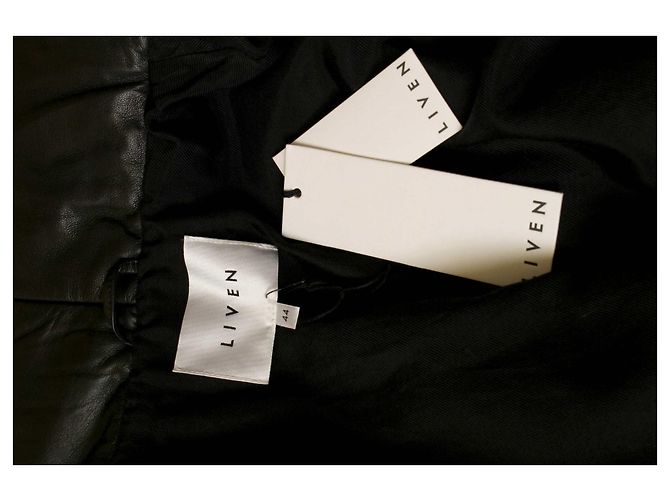 Liven Lebendige Pufferjacke Schwarz - Ansicht 7