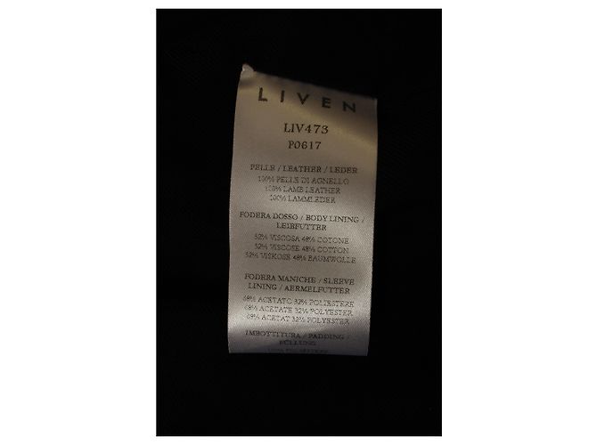 Liven Lebendige Pufferjacke Schwarz - Ansicht 8