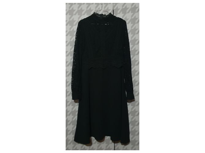 Hallhuber Spitzenkleid Schwarz - Ansicht 2