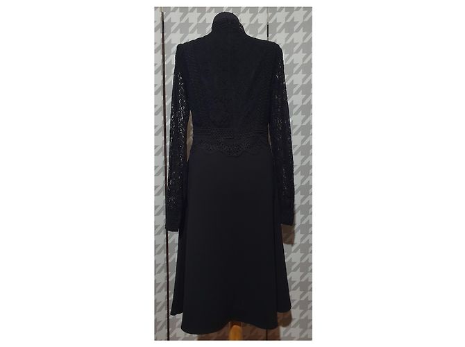 Hallhuber Spitzenkleid Schwarz - Ansicht 6