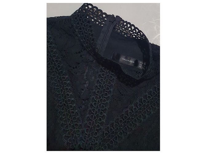 Hallhuber Spitzenkleid Schwarz - Ansicht 7