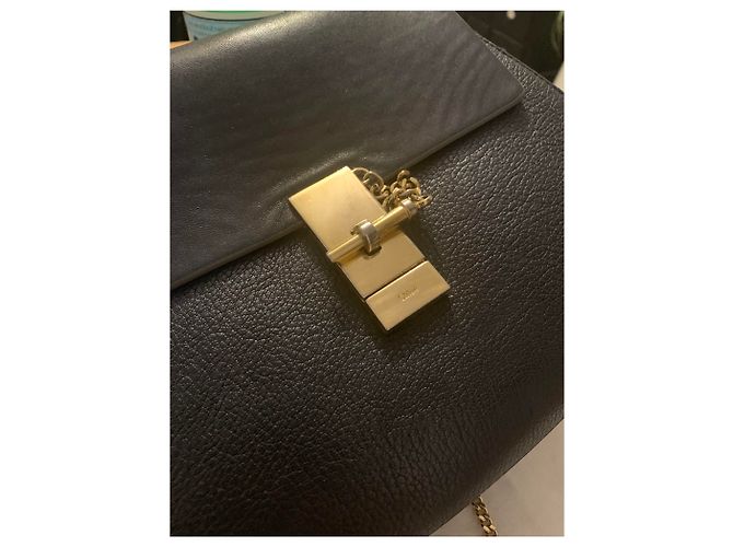 Borsa a mano Chloé in pelle nera Nero - vista 3