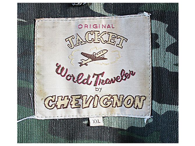 Autre Marque Chevignon - Aviator Lederjacke 1984 Braun - Ansicht 3