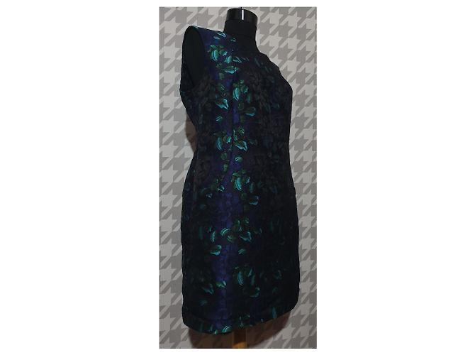 Clements Ribeiro Kleid aus Polyester Mehrfarbig Mehrfarben - Ansicht 2