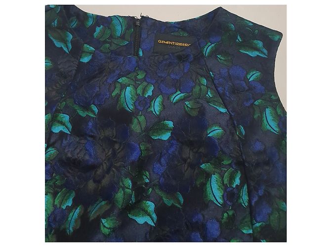 Clements Ribeiro Kleid aus Polyester Mehrfarbig Mehrfarben - Ansicht 4