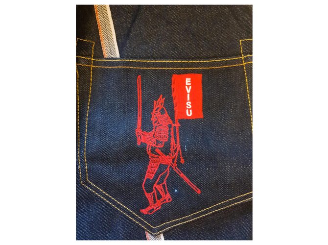 Evisu Denim Dunkelblau - Ansicht 2