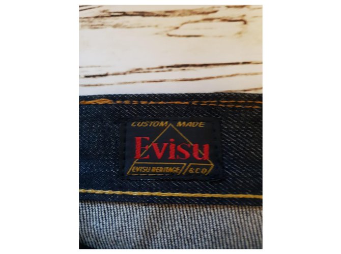 Evisu Denim Dunkelblau - Ansicht 3