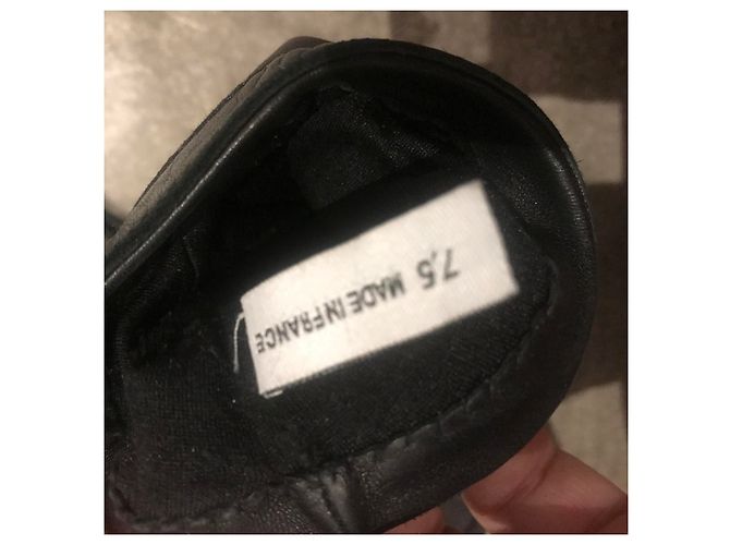 Christian Dior Handschuhe aus schwarzem Lammfell - Ansicht 4