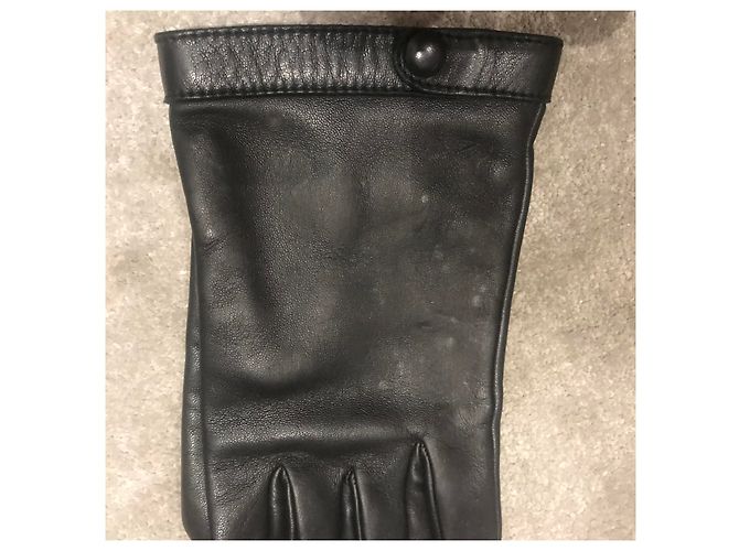 Christian Dior Handschuhe aus schwarzem Lammfell - Ansicht 5