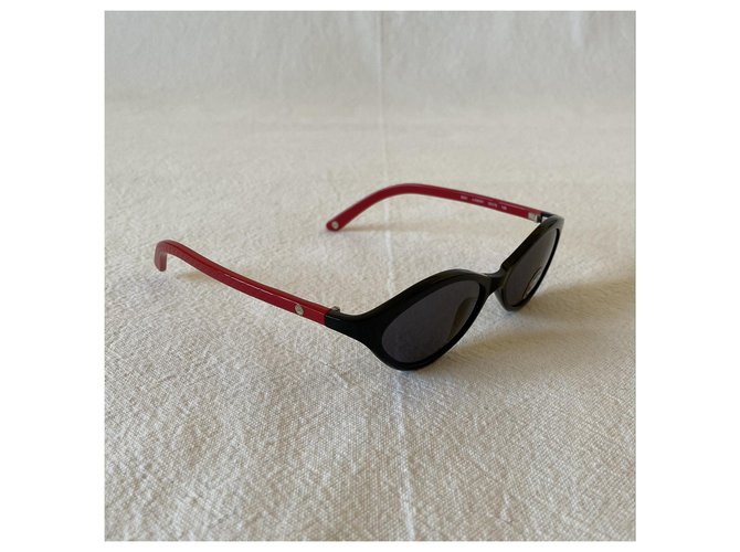 Chanel Gafas de sol Negro Roja - vista 3