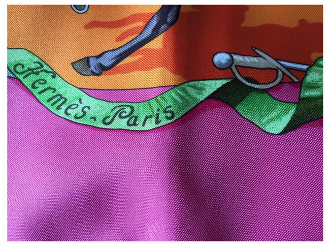 Piazza Hermès Plaza de Toros Multicolore Fuschia - vista 4