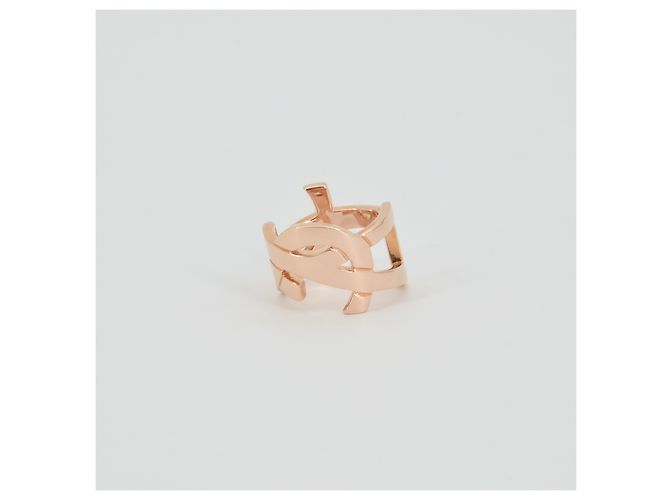 Saint Laurent Ring Monogramm Rotgold Golden - Ansicht 2
