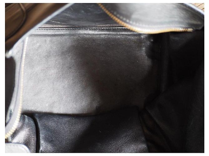 Borsa a mano Céline Mini Luggage in pelle nera Nero - vista 6