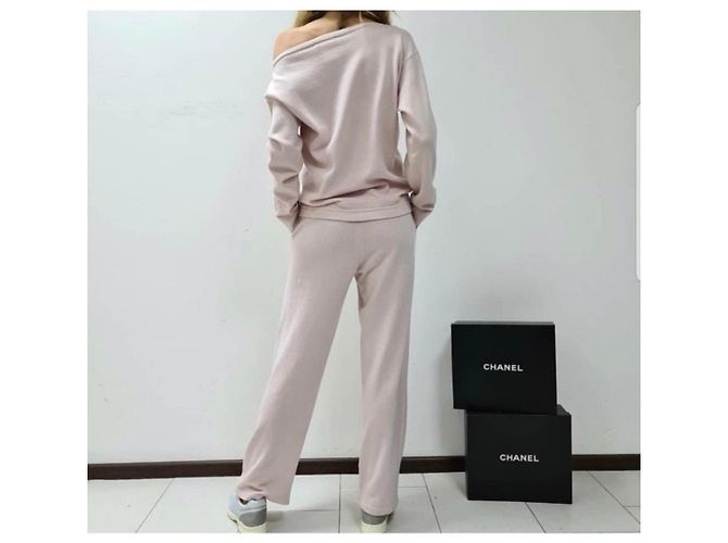 Conjunto Loungewear Chanel Cashmere Rosa - vista 6