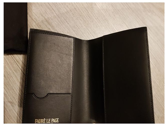 Fauré Le Page Bourses, portefeuilles, cas Noir Gris - vue 4