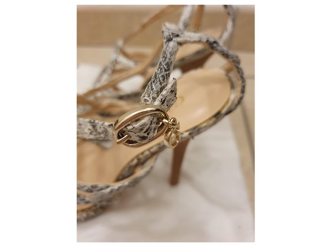Guess Sandals Python Print Leather 36 - view 3
