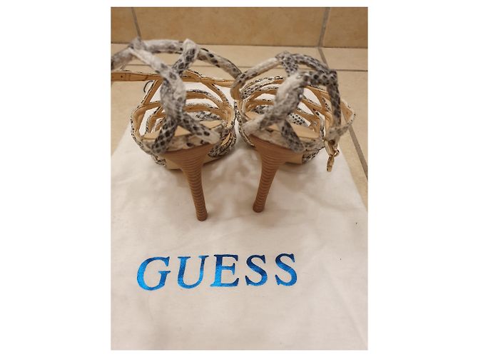 Guess Sandals Python Print Leather 36 - view 4