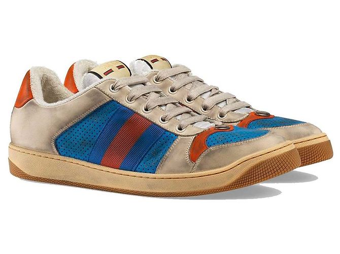 Gucci Men's Screener leather sneaker - view 4