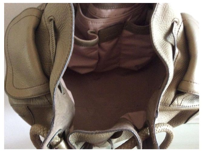 Borsa Cole Haan in pelle martellata oro kaki Cachi - vista 4