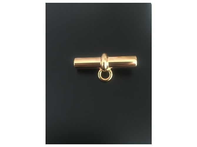 Spilla Bottone Hermès Oro in Metallo D'oro - vista 2