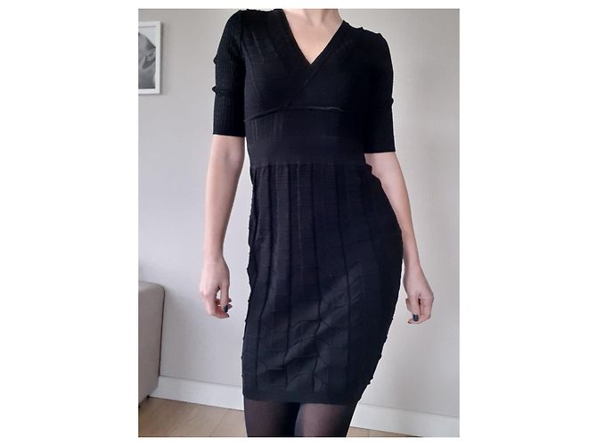 M Missoni Kleid Schwarz Gemustert - Ansicht 2