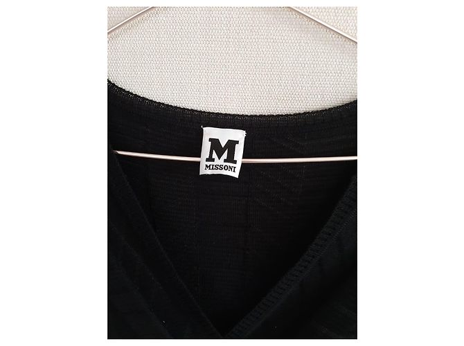M Missoni Kleid Schwarz Gemustert - Ansicht 7