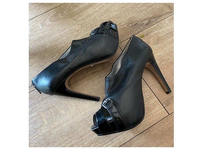 Autre Marque NAVYBOOT,  Switzerland leder High Heels Schwarz - Ansicht 10
