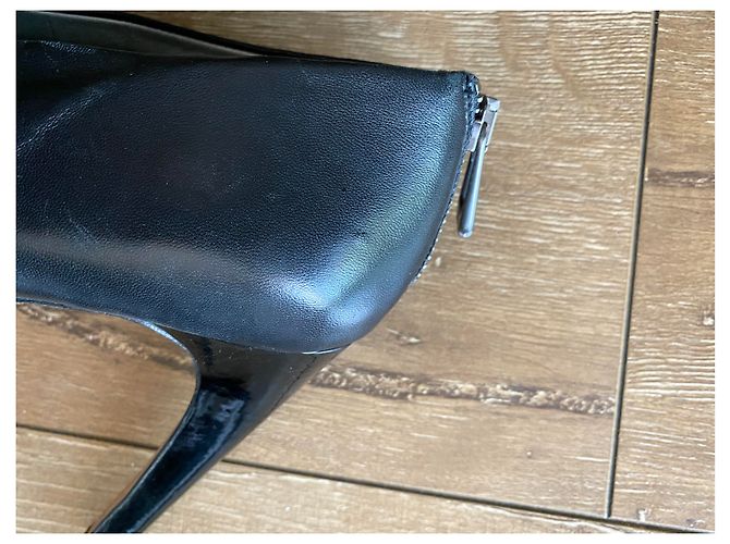 Autre Marque NAVYBOOT,  Switzerland leder High Heels Schwarz - Ansicht 16