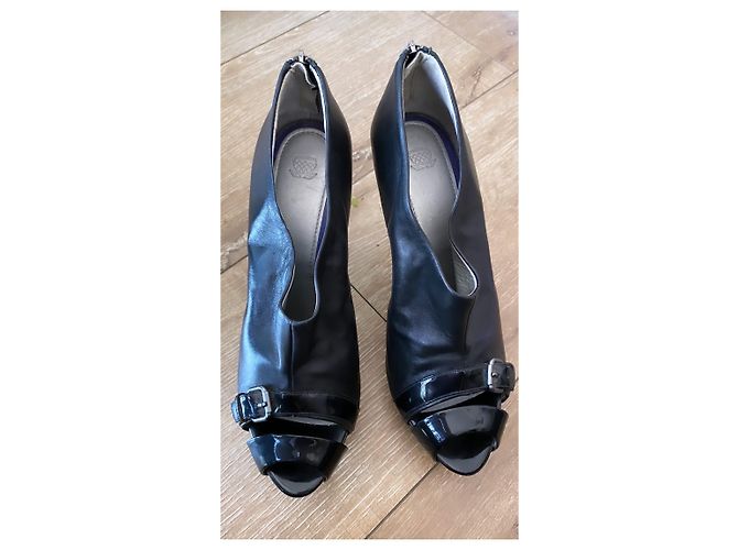 Autre Marque NAVYBOOT,  Switzerland leder High Heels Schwarz - Ansicht 8