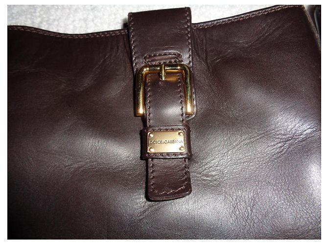 Botas de cuero marrones Dolce & Gabbana 41 Castaño - vista 4