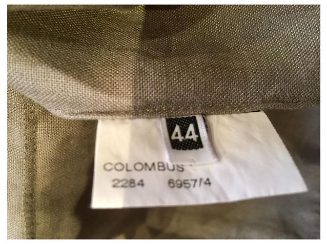 Vintage Burberry Leinenblazer Grau - Ansicht 3