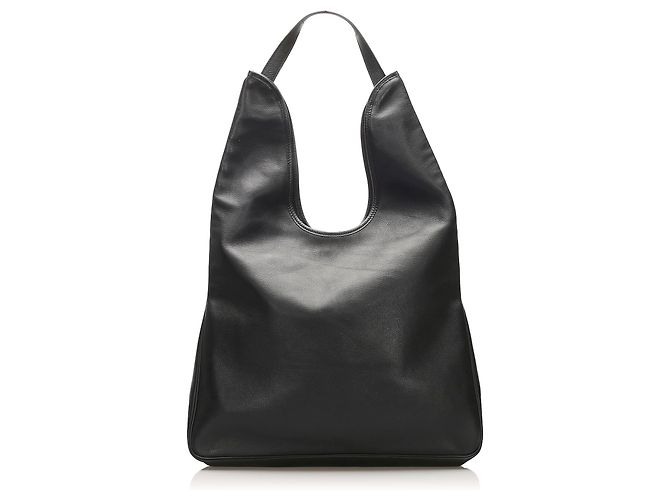 Hermès Hermes Black Togo Massai borsa a tracolla in pelle Nero - vista 3