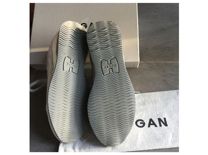 Hogan Sneaker Grau Hirschleder - Ansicht 2