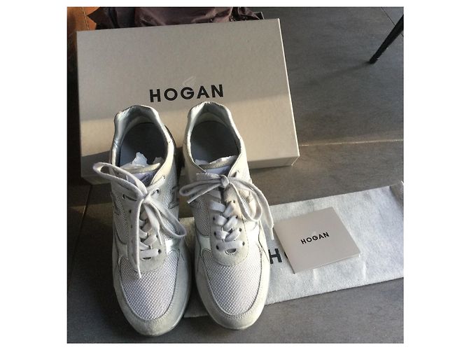 Hogan Sneaker Grau Hirschleder - Ansicht 4