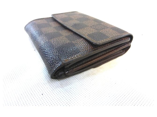 Louis Vuitton Elise Damier Ebène Cartera Marrón Castaño - vista 5
