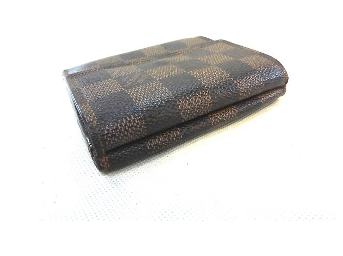 Louis Vuitton Elise Damier Ebène Cartera Marrón Castaño - vista 6