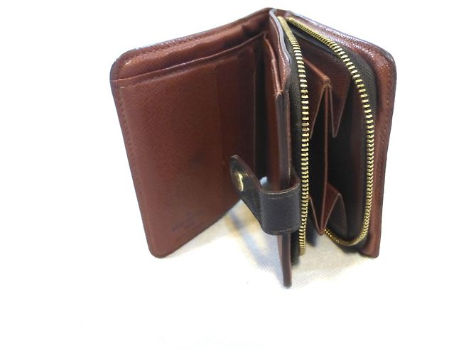 Louis Vuitton Compact Zip Monogram Cartera Marrón Castaño - vista 12