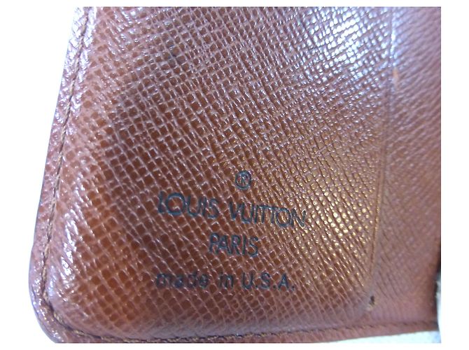 Louis Vuitton Compact Zip Monogram Cartera Marrón Castaño - vista 9
