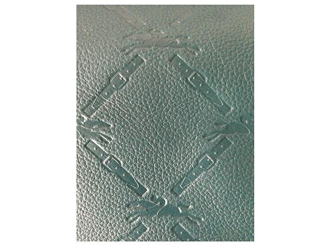 Borsa a mano Longchamp LM Green Mente in pelle verde - vista 4