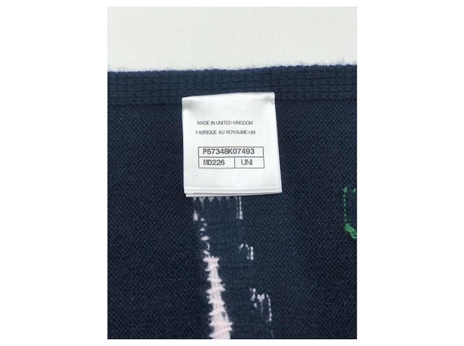 Sciarpa Chanel Gabrielle Coco Chanel in cashmere Multicolore - vista 5