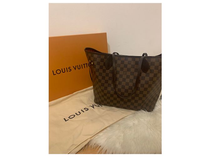 Louis Vuitton Demier Handschuhe Braun Kunstleder - Ansicht 2