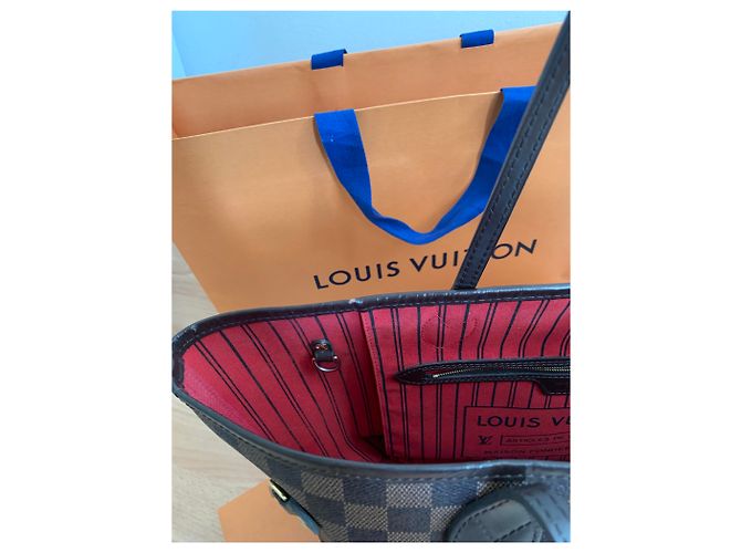 Louis Vuitton Demier Handschuhe Braun Kunstleder - Ansicht 4