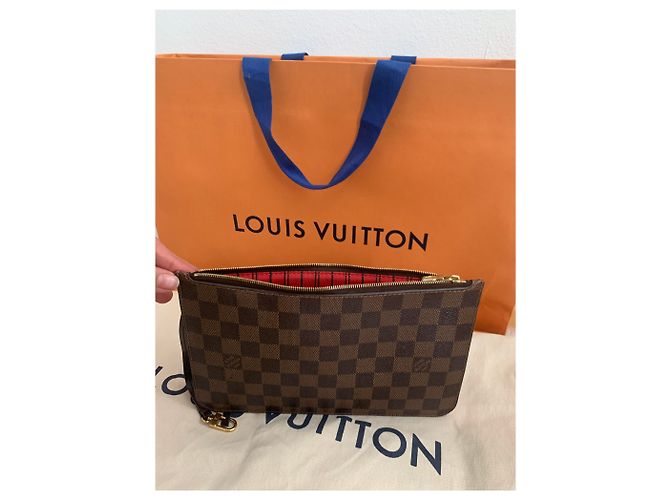 Louis Vuitton Handschuhe Braun Kunstleder - Ansicht 2