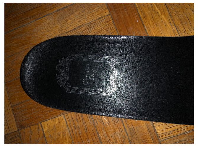 Botas de montar Dior en piel negra Negro - vista 11