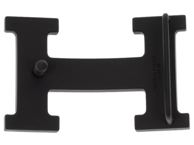 Hermès Hebilla de cinturón de hermes 5382 en PVD negro mate - vista 2