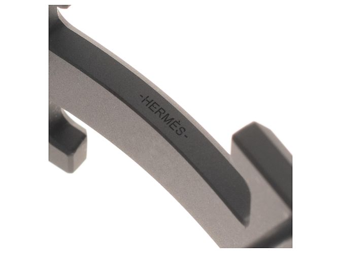 Hermès Hebilla de cinturón de hermes 5382 en PVD negro mate - vista 4