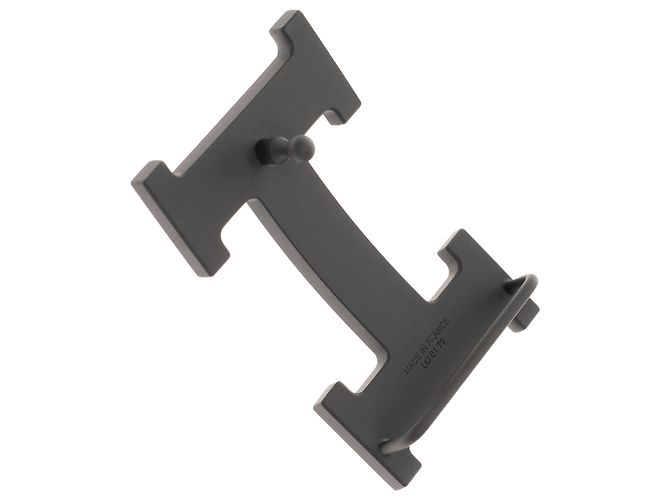 Hermès Hebilla de cinturón de hermes 5382 en PVD negro mate - vista 5