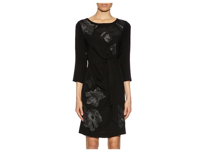 Diane Von Furstenberg Vestido DvF Zoe con adornos de metal - vista 2